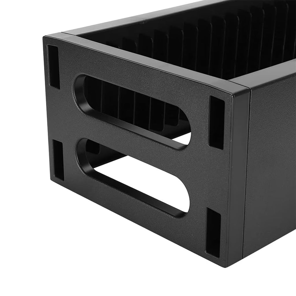 Haokaini Video Game Storage Tower for PS5/ PS4/ PS3/ Xbox Series S & X/Xbox one Game, Universal Game Holder Rack, Vertical Blu Ray Case Organizer Stand, Stores 36 Games Disk or Blu-Ray Disks, Black
