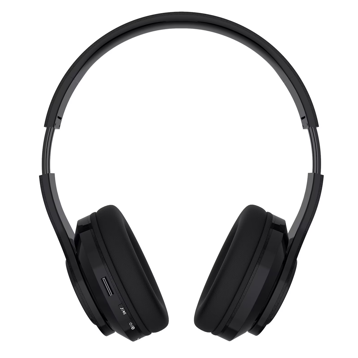Leyeet Bluetooth Over-Ear Headphones, Noise Canceling Wireless Headphones with Inside Microphone, Adjustable Lightweight Headset Easy Carry & Soft Earpads, Foldable Headset for Travel Office B39