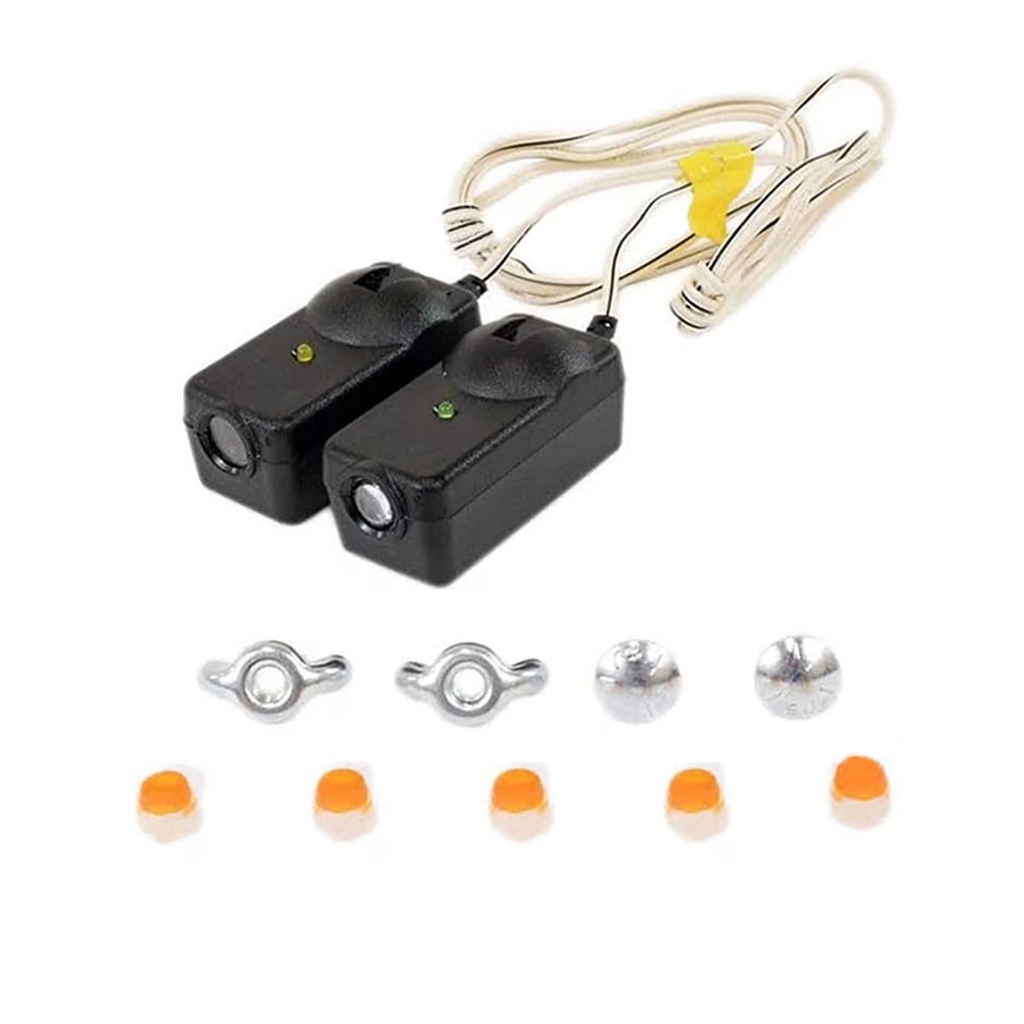 Leyeet 41A5034 Garage Door Sensors, Infrared Safety Sensor Replacement Parts for Liftmaster Chamberlain Craftsman Garage Door Opener