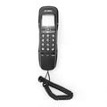 FAMKIT Corded Phone for Home, Durable landline Phone with Large Buttons for Seniors, Versatile Mini Phone for The Home, Office, and More, Black