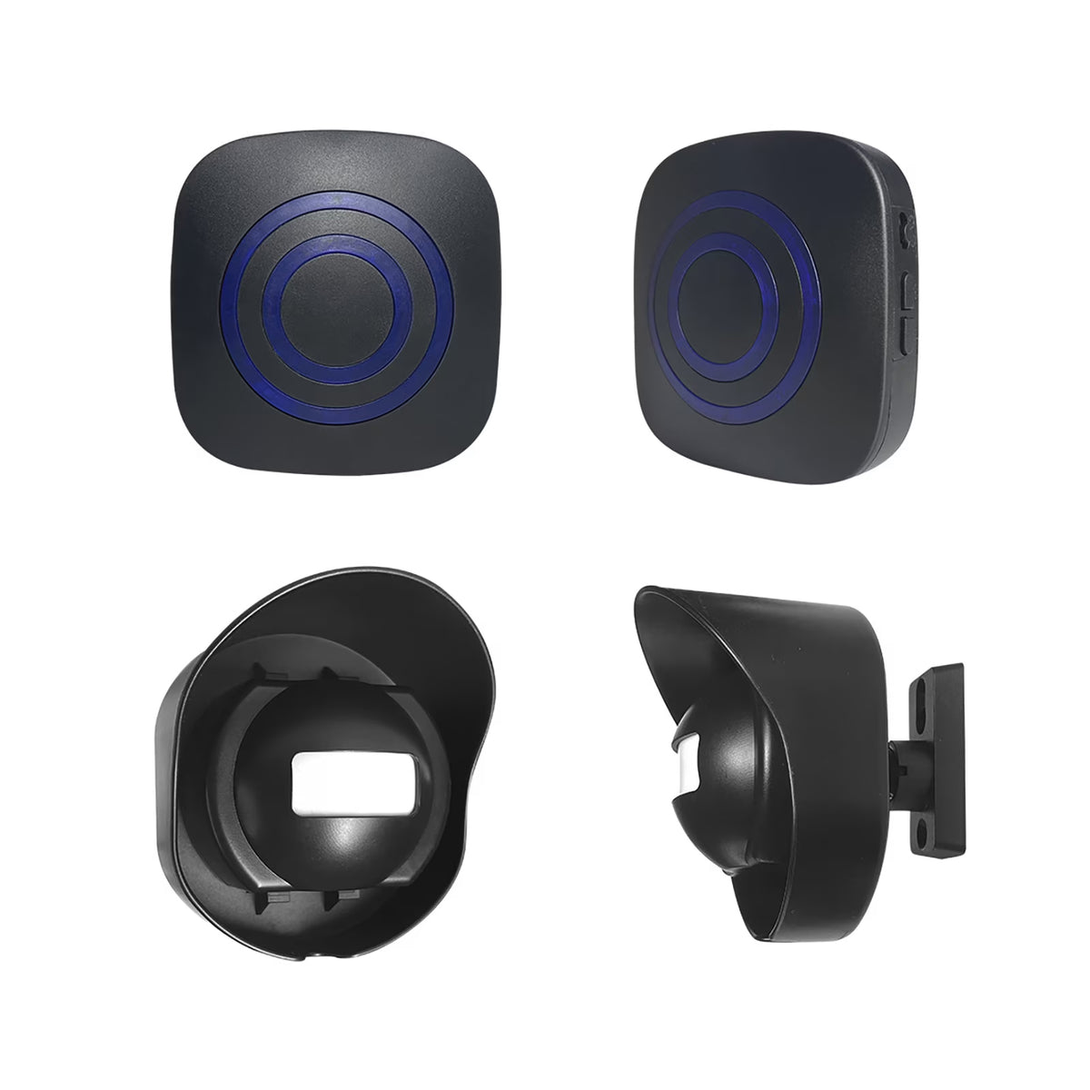DICEEVIL Driveway Alarm, 656ft Wireless Driveway Alarm Outdoor Weather Resistant Motion Sensor- Security Alert-Monitor with 38 Chimes for Indoor Outdoor Use