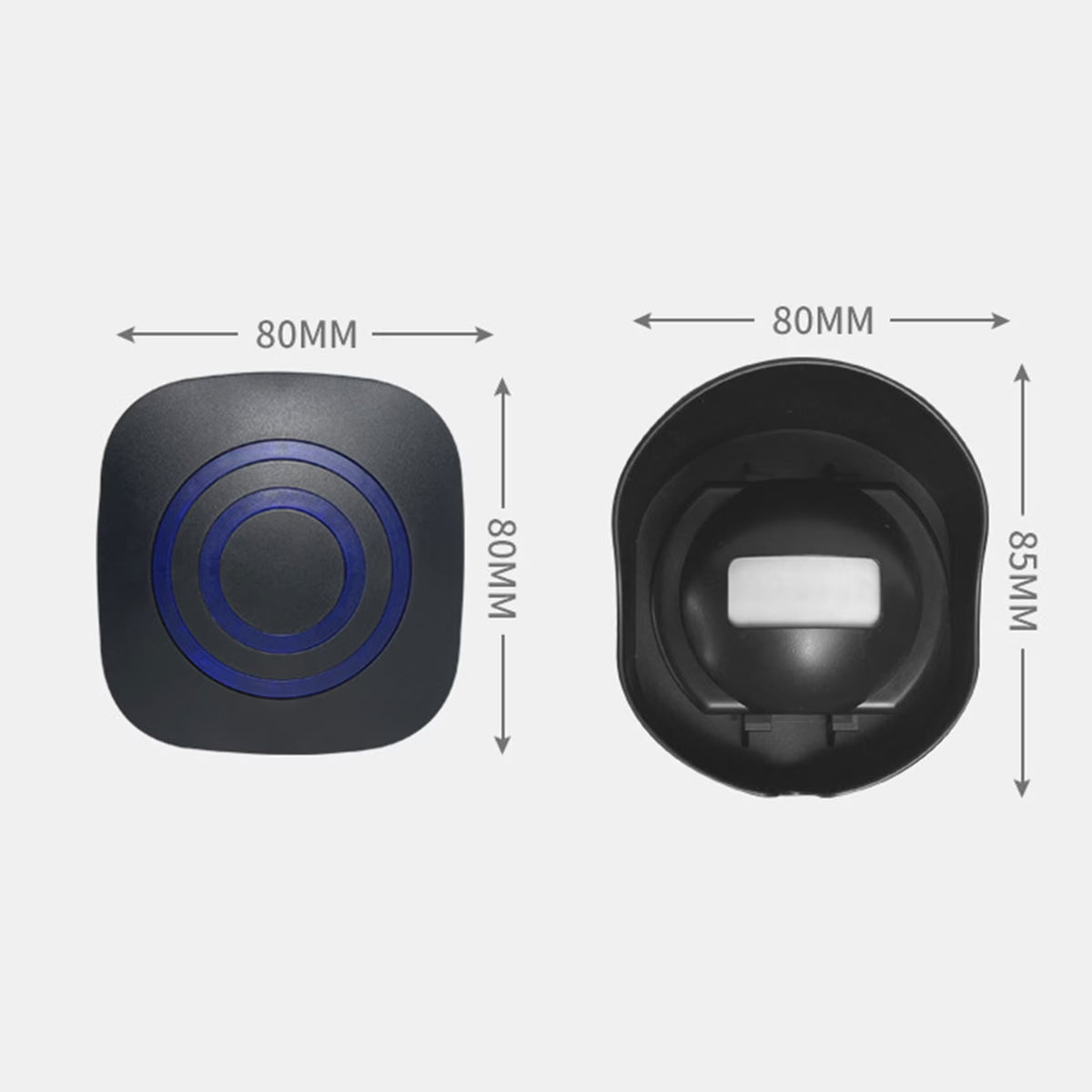 DICEEVIL Driveway Alarm, 656ft Wireless Driveway Alarm Outdoor Weather Resistant Motion Sensor- Security Alert-Monitor with 38 Chimes for Indoor Outdoor Use