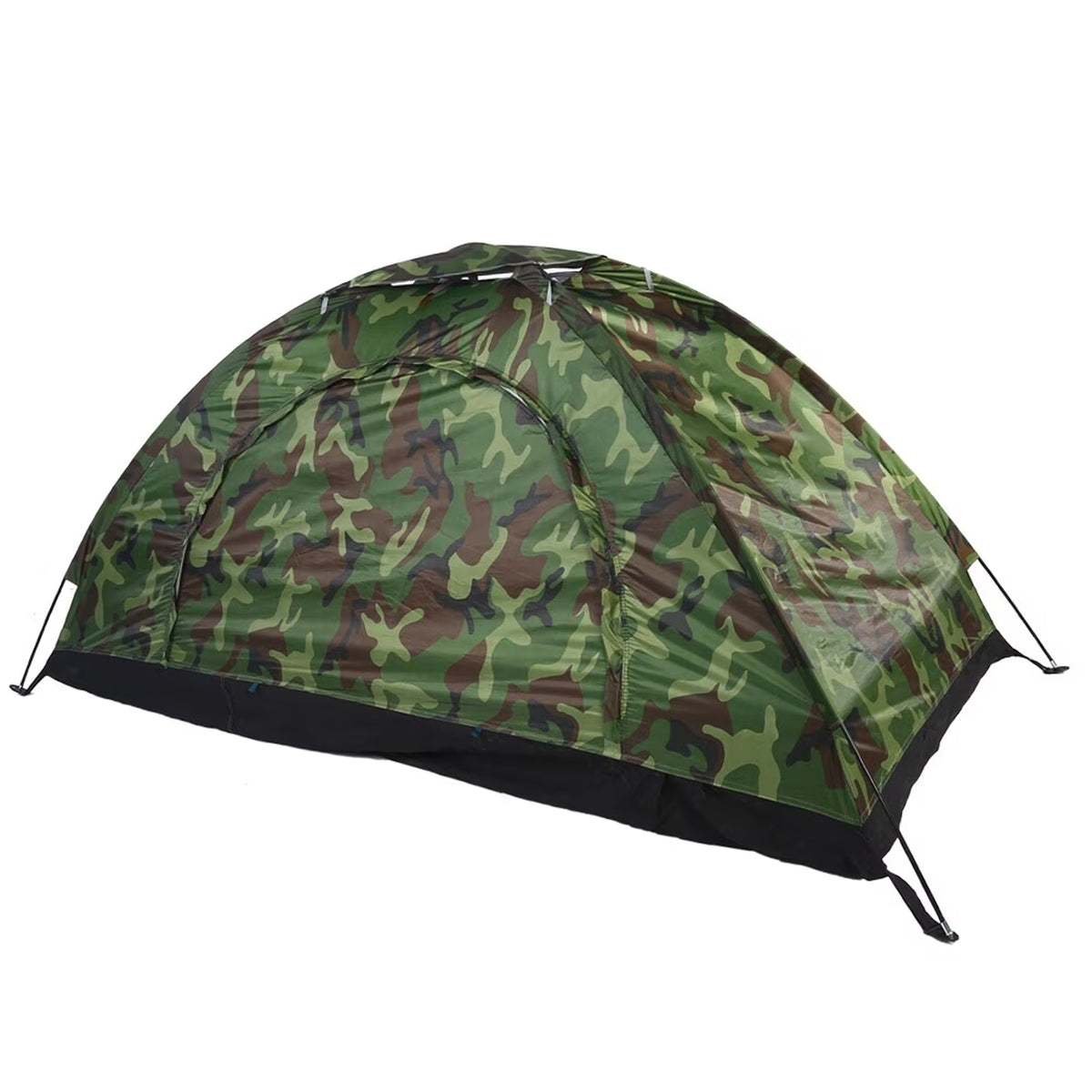 Haokaini Camouflage Tent UV Protection Waterproof One Person Tent for Camping Hiking, Lightweight Backpacking Dome Tents, Camouflage Tent