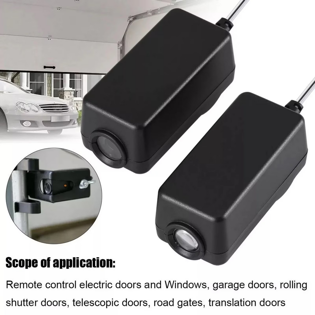Leyeet 41A5034 Garage Door Sensors, Infrared Safety Sensor Replacement Parts for Liftmaster Chamberlain Craftsman Garage Door Opener