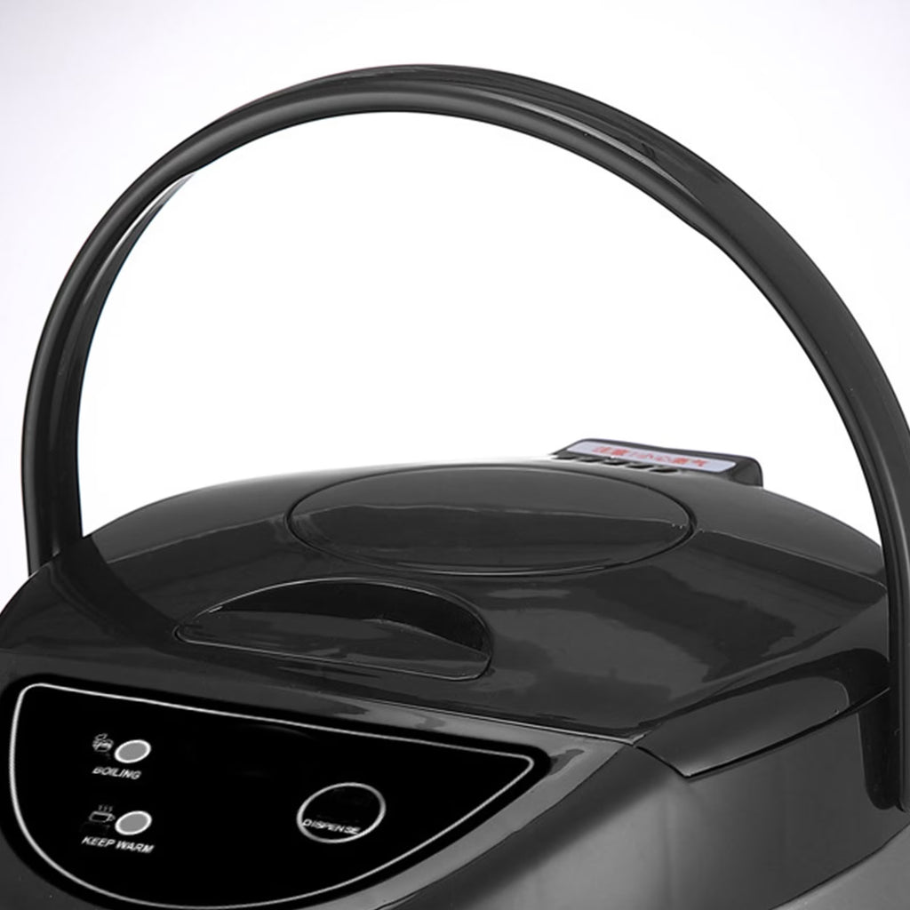 FAMKIT 5.8L Hybrid Water Boiler and Warmer, Stainless Steel Electric Hot Water Pot with 3 Modes, Electric Hot Pot Kettle Hot Water Dispenser, Electric Thermos for Coffee & Tea, Black