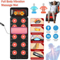 Massage Mat with Heat,Multifunctional Muscle Relaxation Massage Cushion,Full Body Vibration Heating, Massage Pad for Back Lumbarn Leg Pain Relief