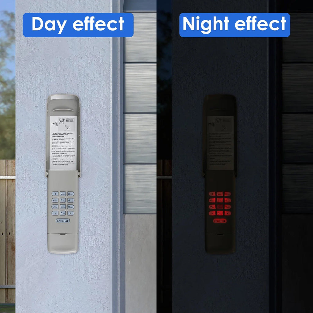 Jowenia Wireless Garage Door Opener Keypad, Craftsman Remote Wireless Keypad Keyless Entry Door Opener Compatible with Liftmaster Replaces 877MAX 376LM 377LM 977LM